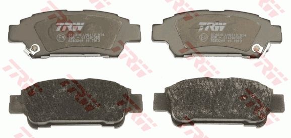 TRW DISC BRAKE PADS - TecDoc 2