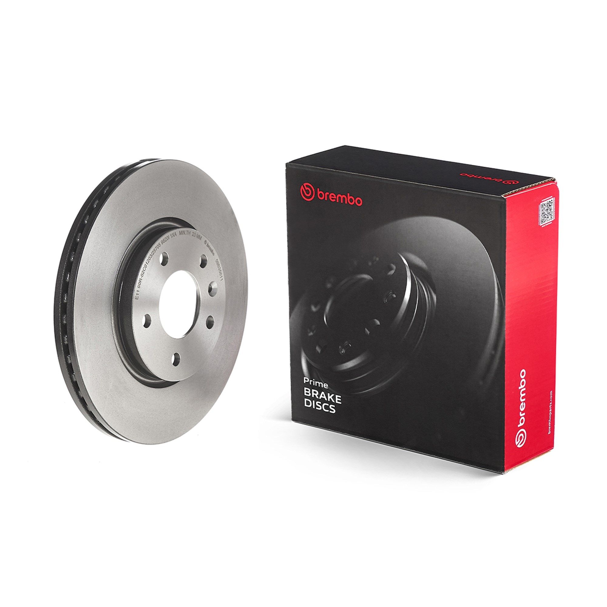 BREMBO 09.B356.11 - Bremsscheibe PRIME LINE - UV Coated