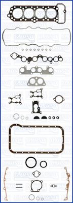 Juego completo de empaques, motor