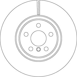 TRW BRAKE DISC - TecDoc 2