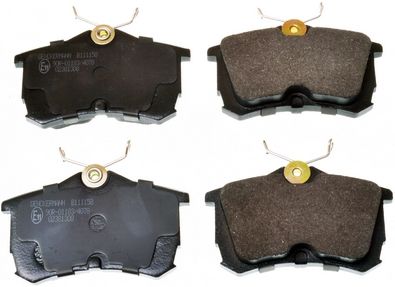 Brake Pad Set, disc brake B111158