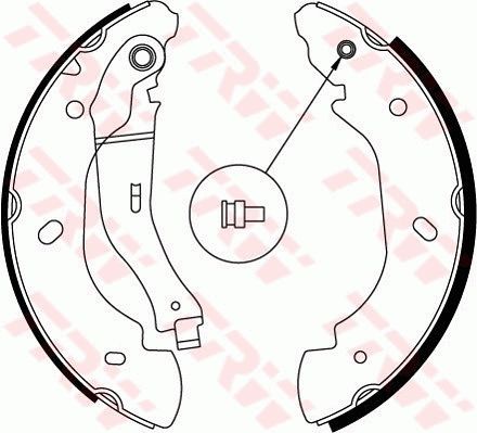 Brake Shoe Set GS8689