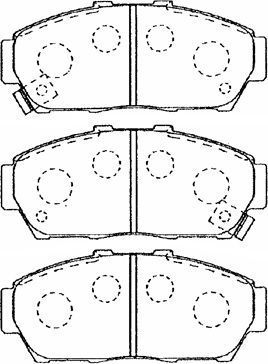 Juego de balatas de freno