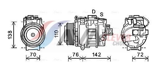 Kompressor, Klimaanlage