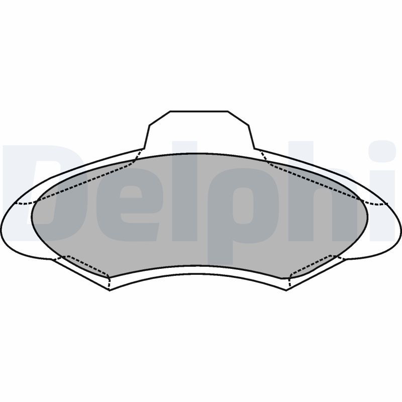 Brake Pad Set, disc brake LP1139