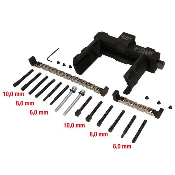 EXTRACTEUR POUR éCROU DE MOYEU PL, 14 PCS