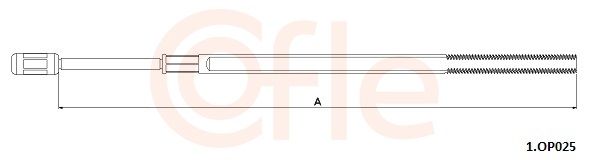 COFLE 1.OP025 - Seilzug, Feststellbremse
