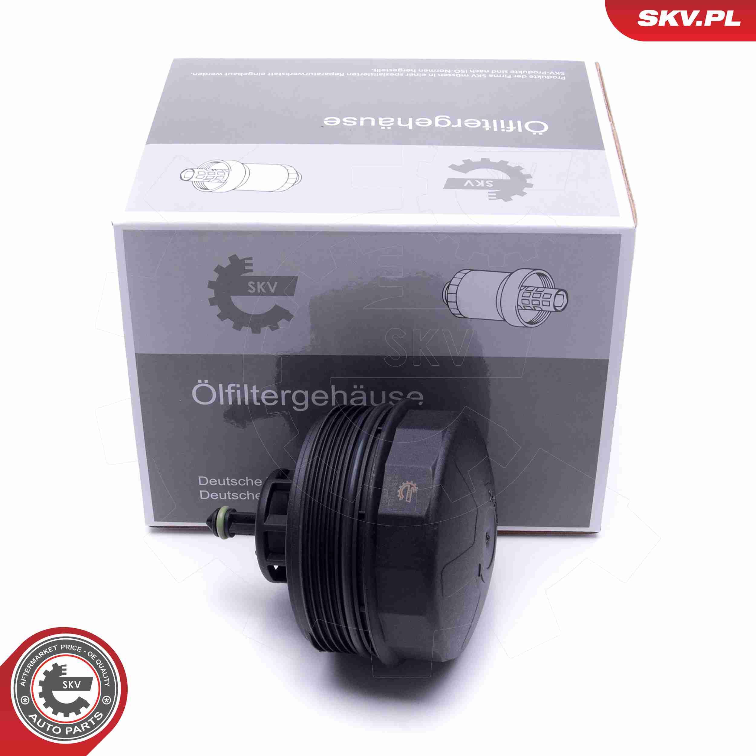 Deckel, Ölfiltergehäuse