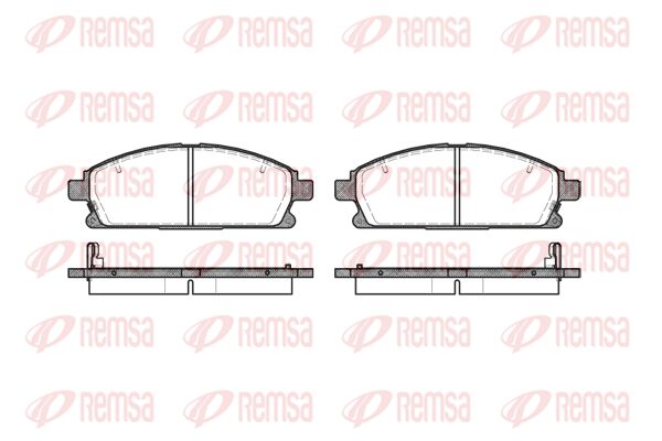 Premium Front Brake Pad Set Premium Front Brake Pad Set