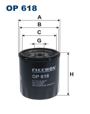 FILTRON OP 618 Oil Filter