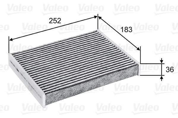 Filter, cabin air 715802