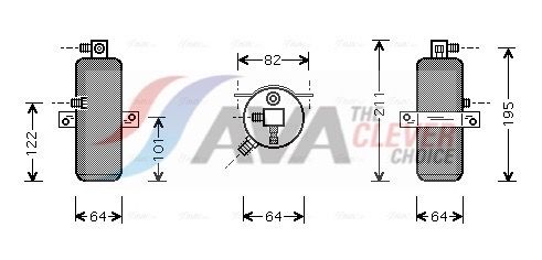 AVA QUALITY COOLING CND202 - Trockner, Klimaanlage