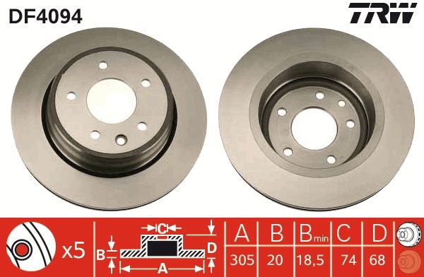 PAIRE DE DISQUES  9900