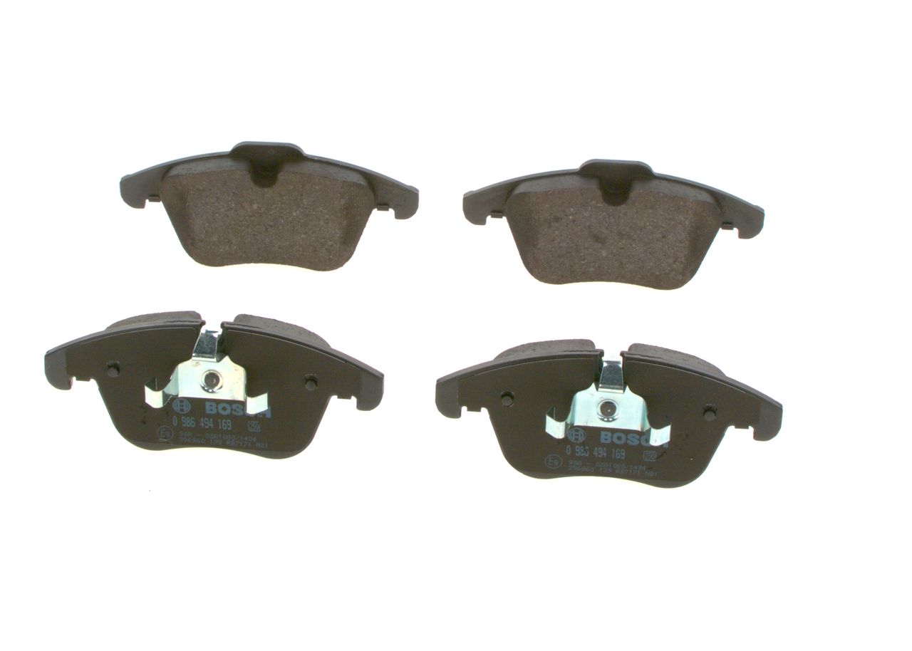 Brake Pad Set, disc brake 0 986 494 169