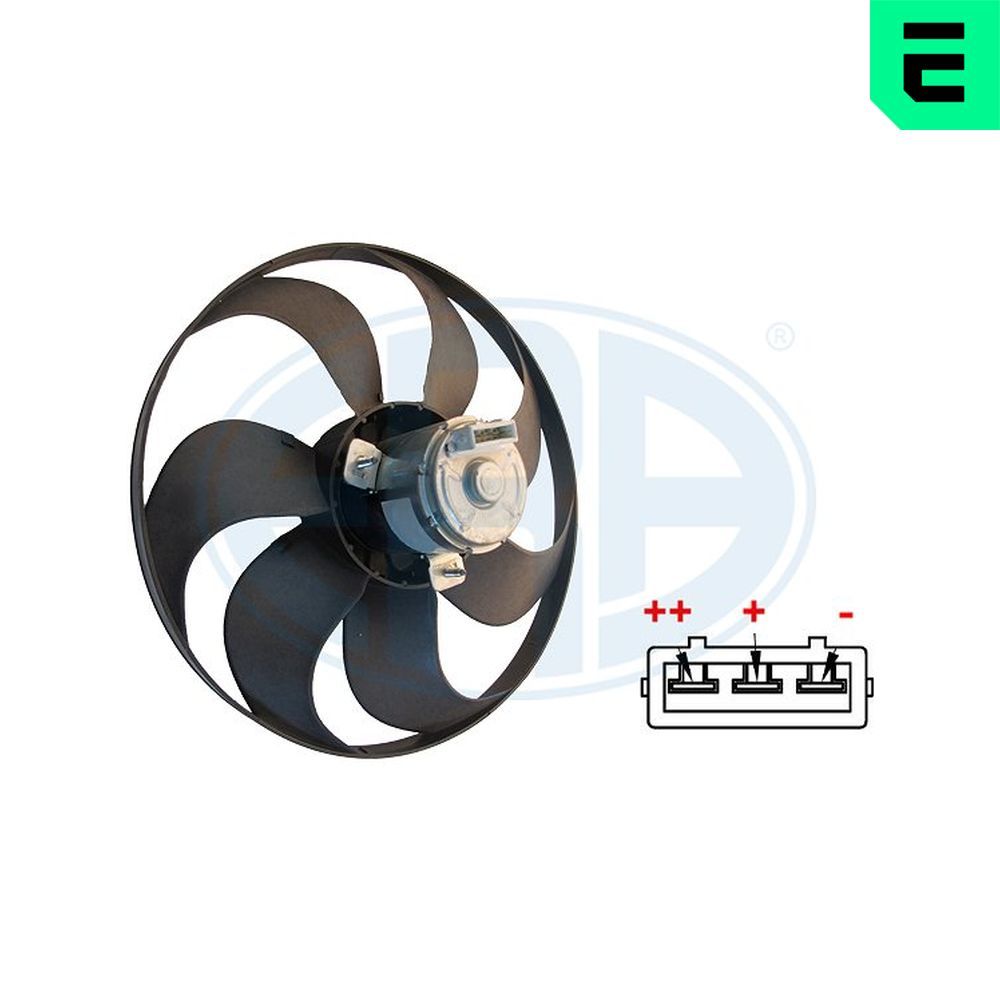352024 ERA ventilátor, motorhűtés