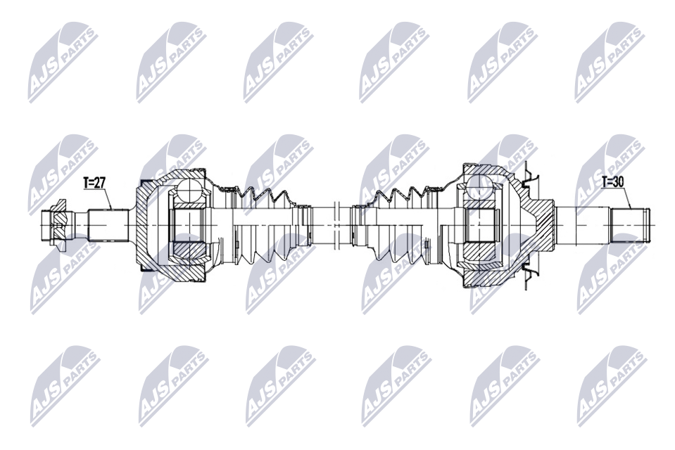 NTY NPW-ME-188 Antriebswelle