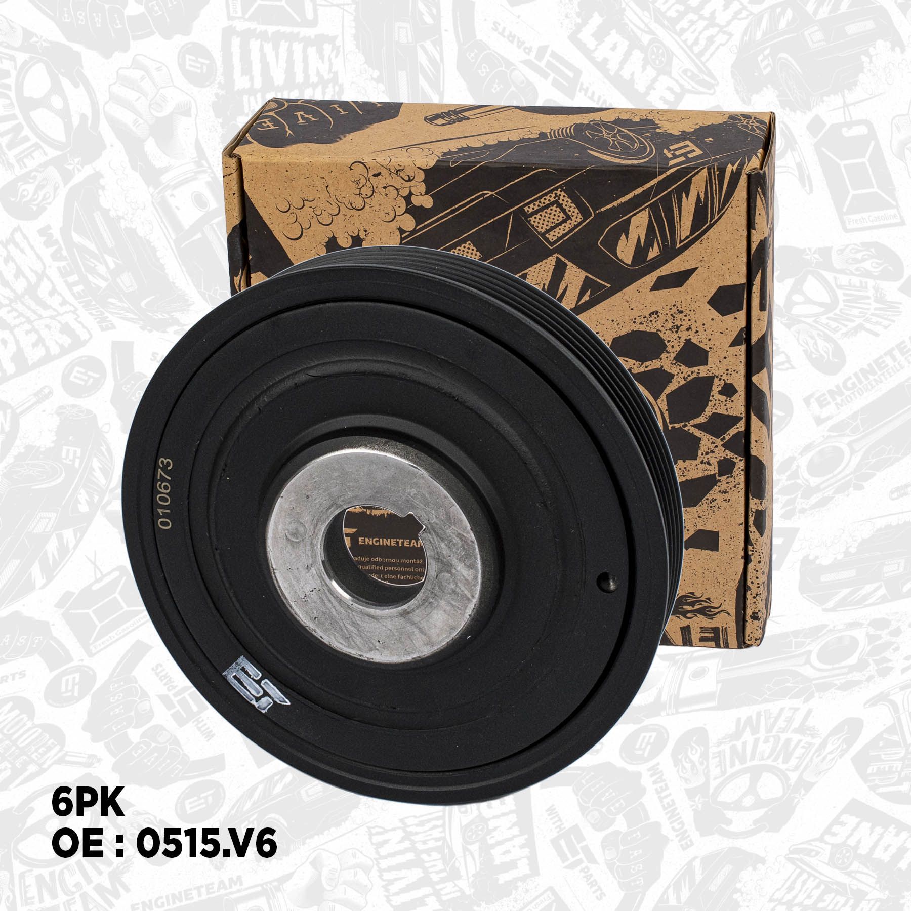 Riemenscheibe, Kurbelwelle