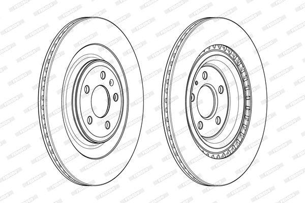 Brake Disc DDF1990C