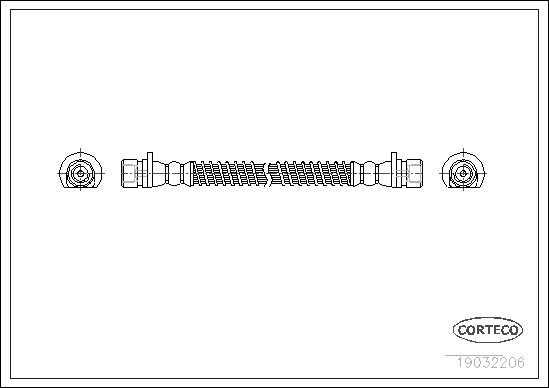 FLEXIBLE DE FREIN LAND ROVER RAN  0705