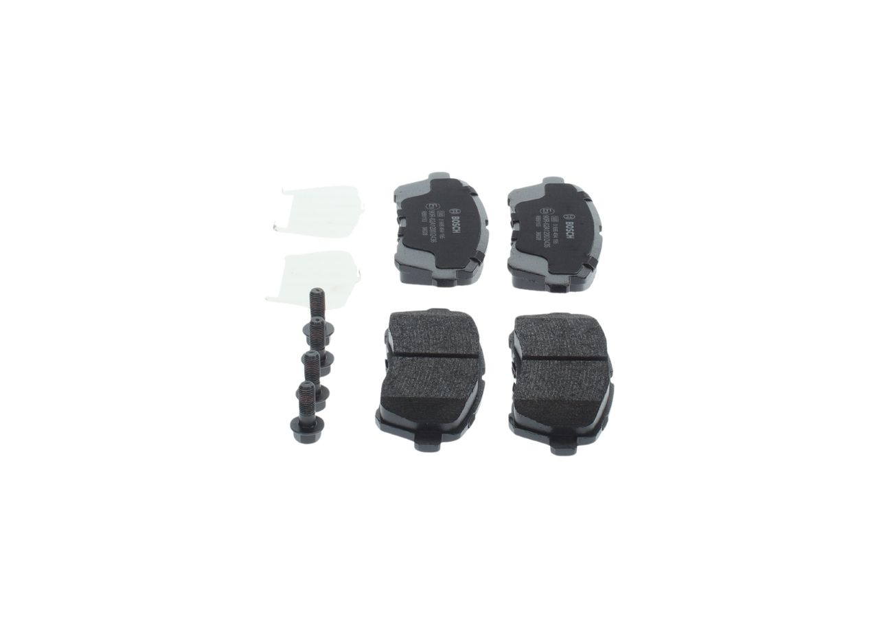 Bremsbelagsatz, Scheibenbremse