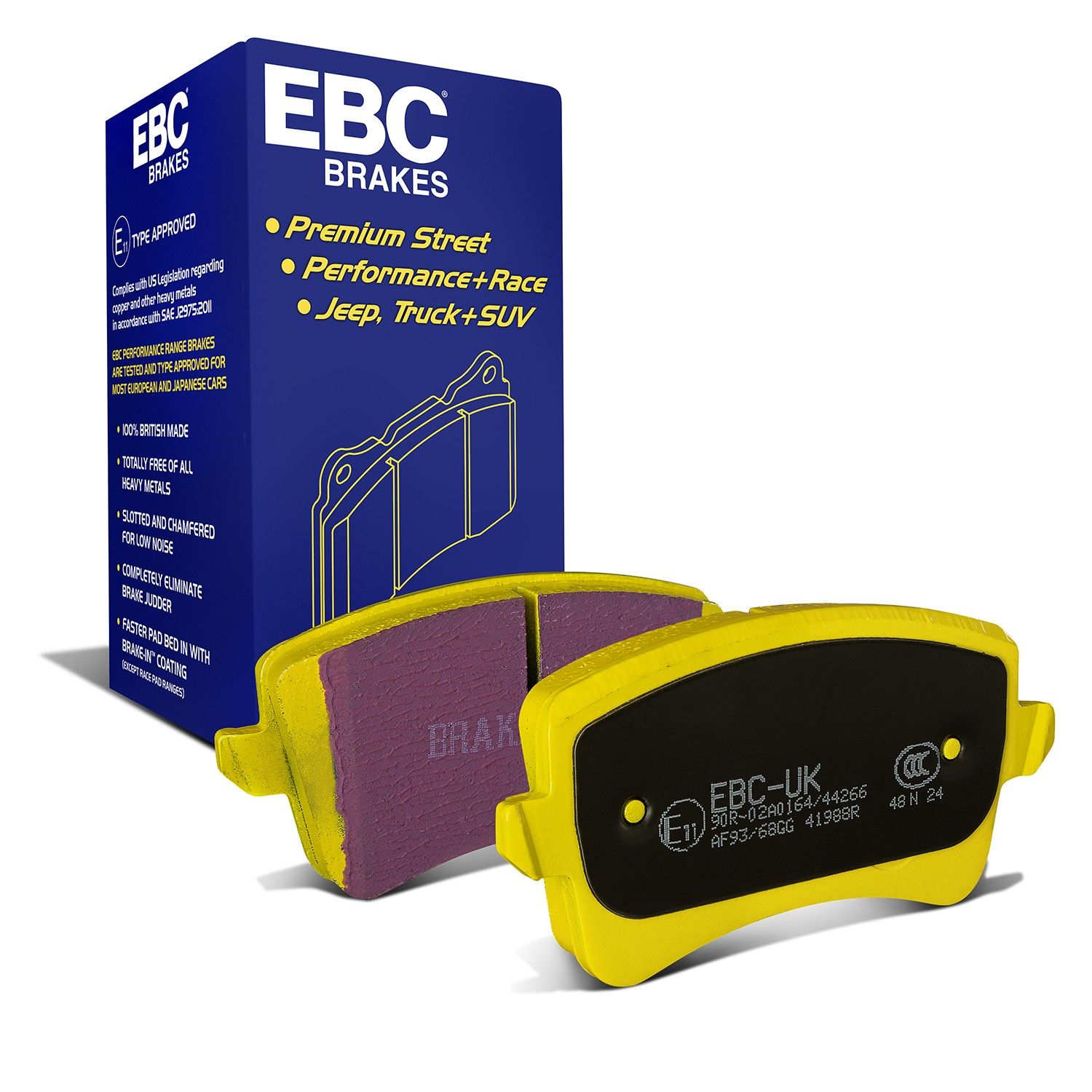 EBC Brakes DP41988R - Bremsbelagsatz, Scheibenbremse