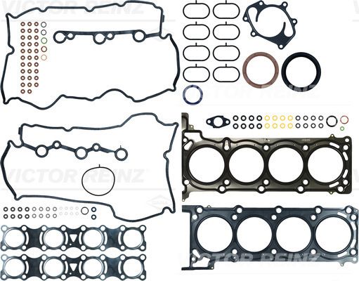 Juego completo de empaques, motor