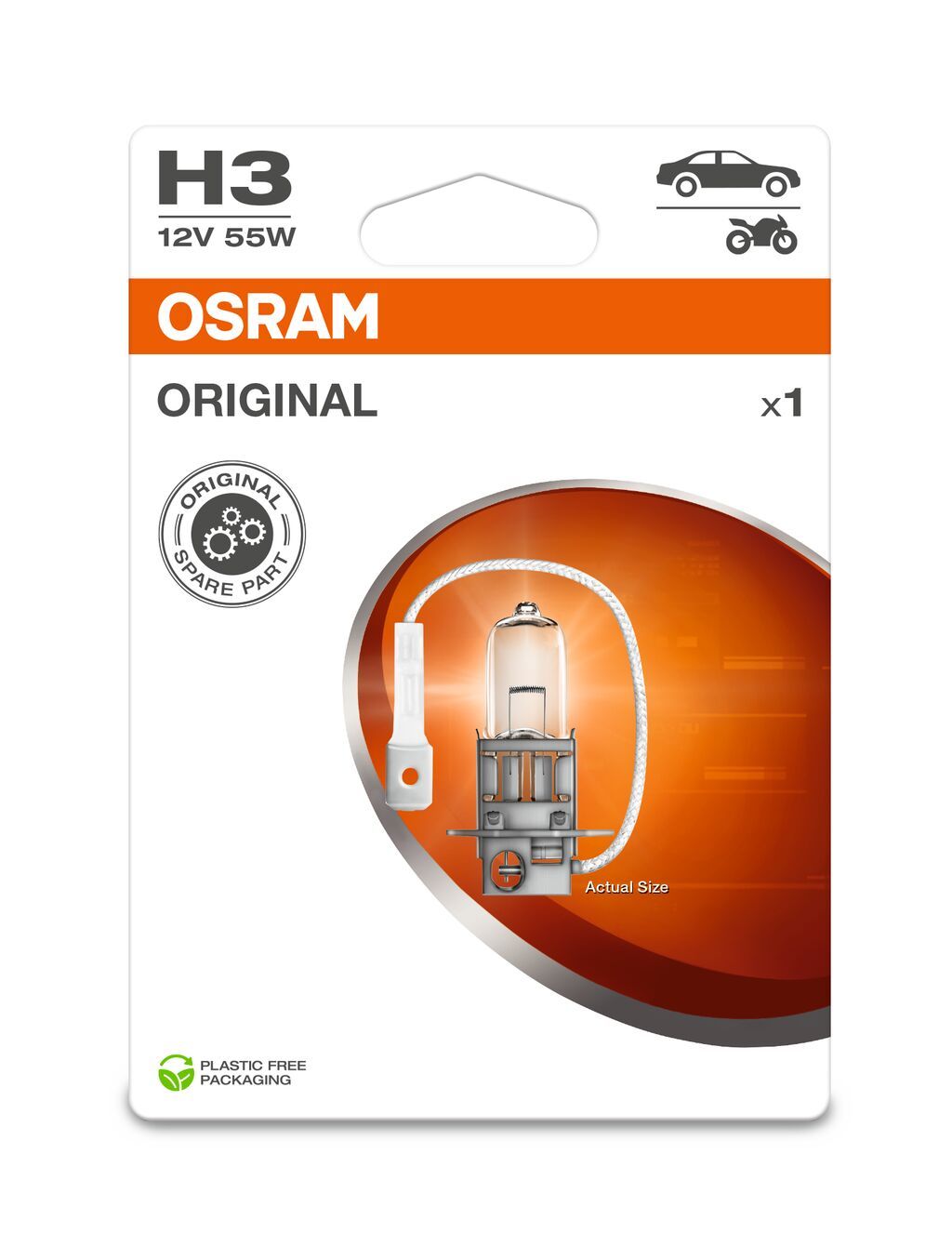 ams-OSRAM 64151-1BL Bulb, front fog light