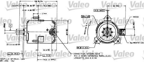 MOT ELEC RENA LAGUNA(94 98)2.0,2.0S  .