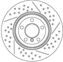 TRW BRAKE DISC - TecDoc 2
