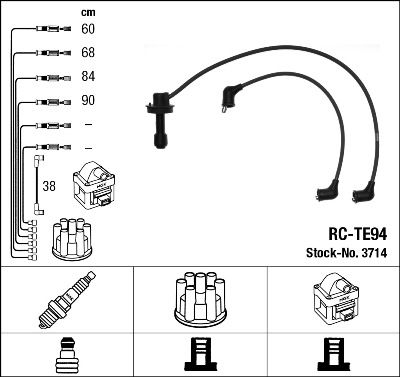 Juego de cables de encendido