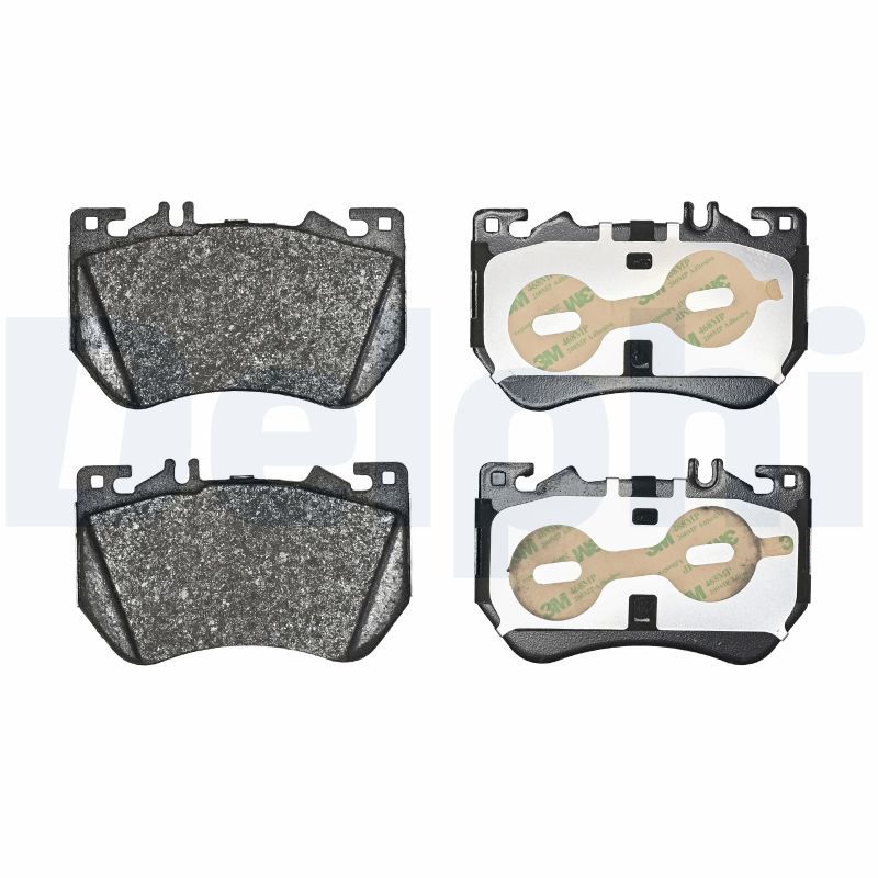 Delphi LP3842 - Bremsbelagsatz, Scheibenbremse