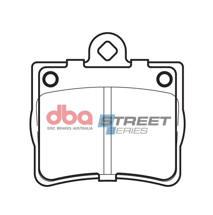 DBA SS STREET SERIES BRAKE PADS [ Mercedes 1993-2000 R ] - TecDoc Only