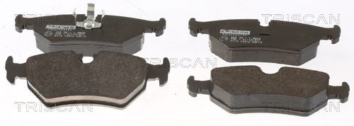 Bremsbelagsatz, Scheibenbremse