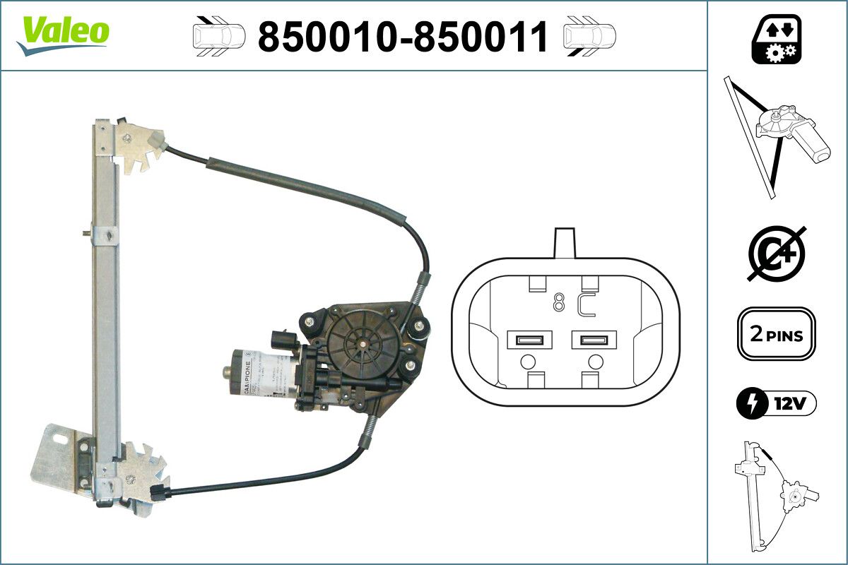 VALEO 850010 - Fensterheber