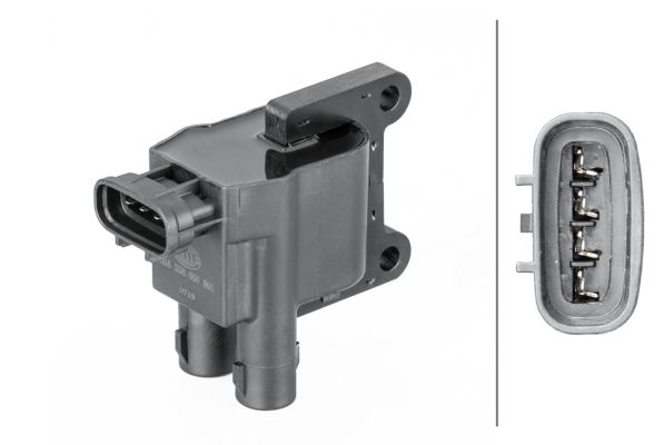 HELLA 5DA 358 057-801 - Zündspule