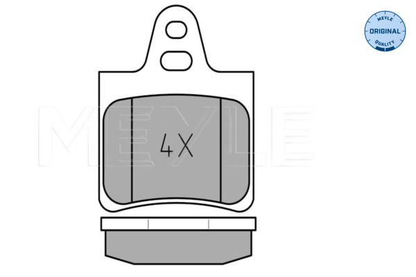 Bremsbelagsatz, Scheibenbremse