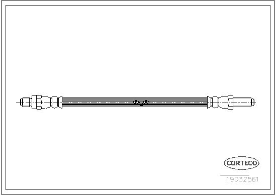 FLEXIBLE DE FREIN ROVER GROUP  0705