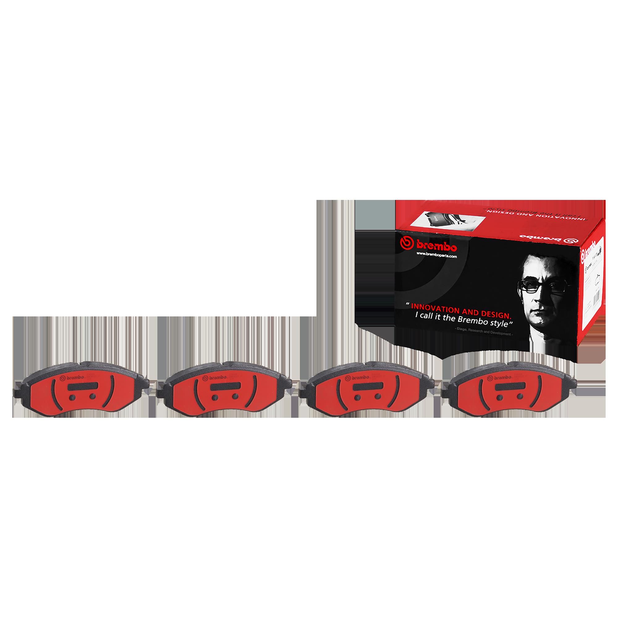 BREMBO DISC PAD -  HOLDEN BARINA TK 05-11 (FRT) - TecDoc 1