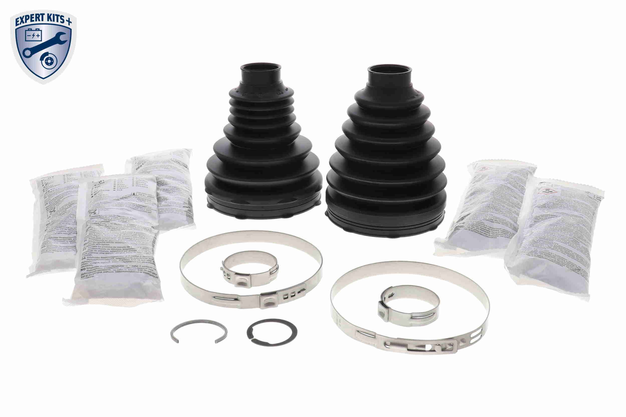 Faltenbalgsatz, Antriebswelle