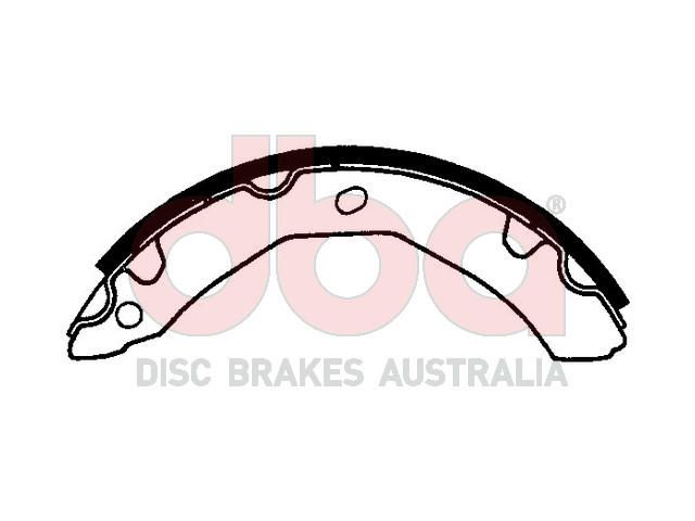 Street Series Brake Shoes [Isuzu NKR200 240mm] - TecDoc Only