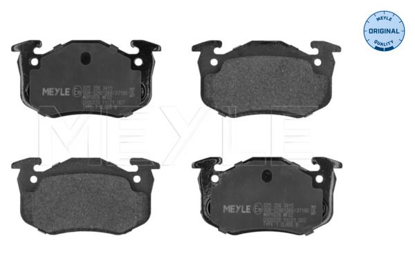 MEYLE 025 206 3415 Brake Pad Set, disc brake