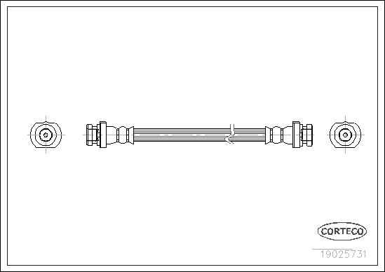 Brake Hose 19025731