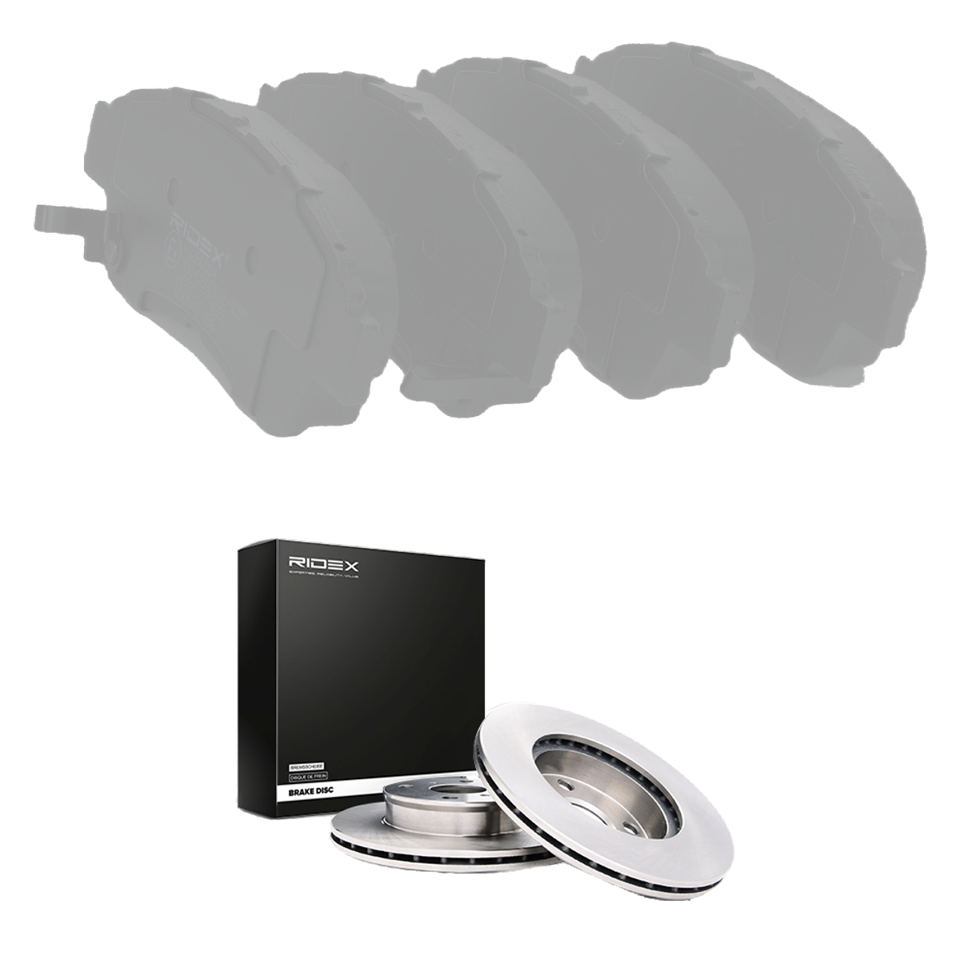 Remmenset, remschijf