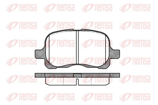 Premium Front Brake Pad Set Premium Front Brake Pad Set