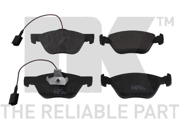 Bremsbelagsatz, Scheibenbremse