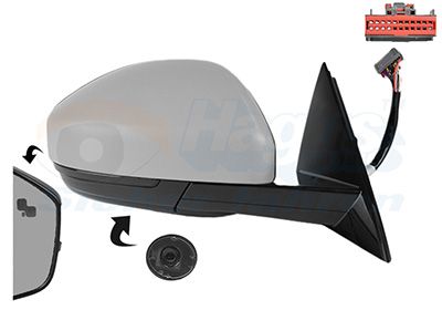 0266826 VAN WEZEL * HAGUS * külső visszapillantó