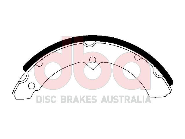 Street Series Brake Shoes [Toyota Dyna 320mm] - TecDoc Only