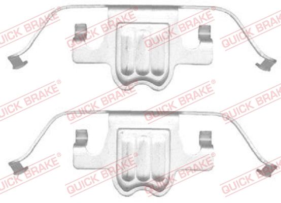 Accessory Kit, disc brake pad 109-1695