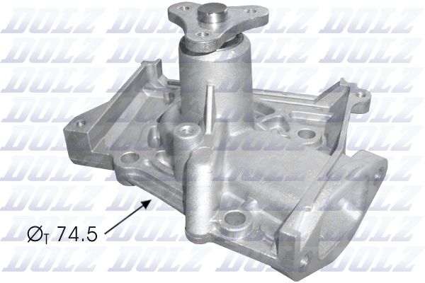 Water Pump, engine cooling K107