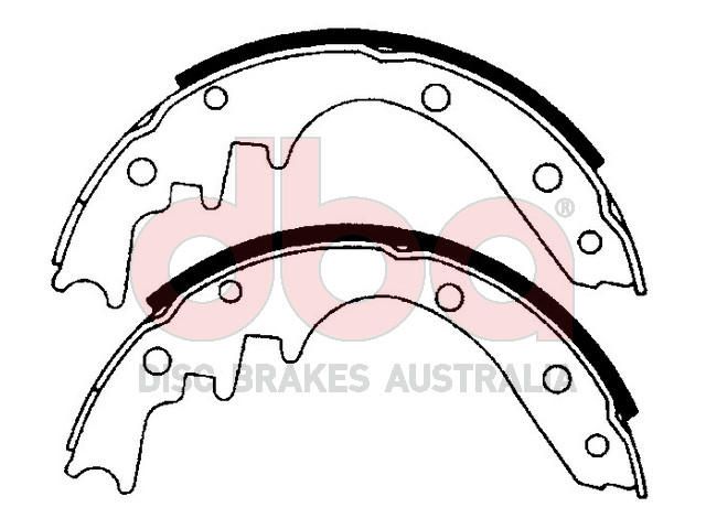 Street Series Brake Shoes [Holden 1963-68 228.6mm] - TecDoc Only